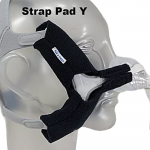 Strap Pad Y by Pad A Cheek for Airfit N20 and Respironics Wisp Mask